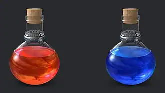 Fioles de potions