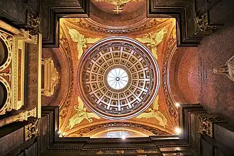 Le dôme de la chapelle des Potocki.