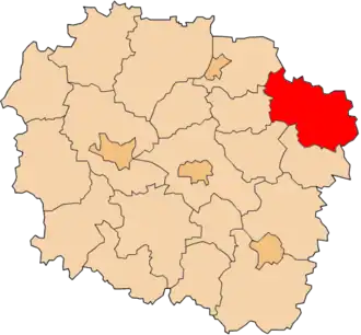 Localisation de Powiat de Brodnica