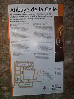 Historique et plan de l'abbaye.