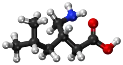Image illustrative de l’article Prégabaline