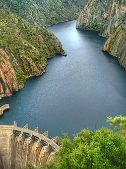 Barrage d'Aldeadávila.