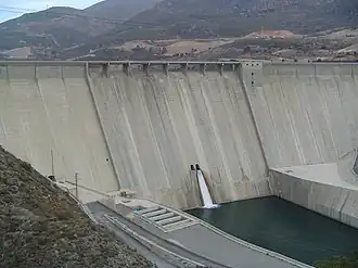 Barrage du réservoir de Rules&nbsp;(es)