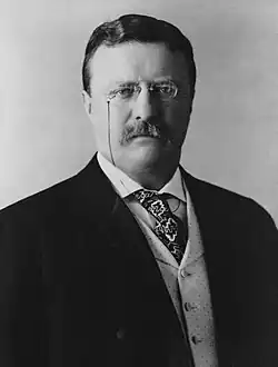 Theodore Roosevelt, Président américain.