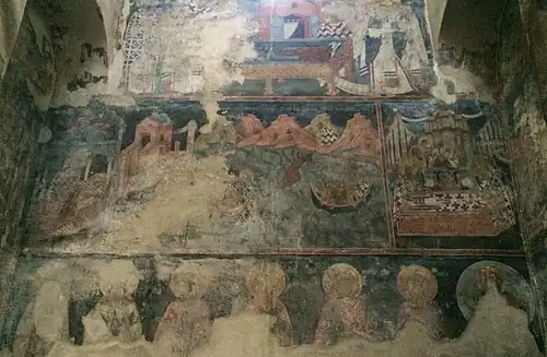 Autre fresque du XIVe&nbsp;siècle.