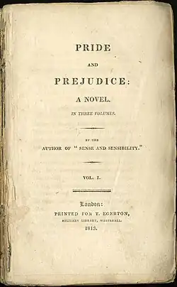 Première de couverture de 1813