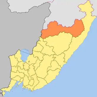 Localisation de Raïon de Pojarskoïe