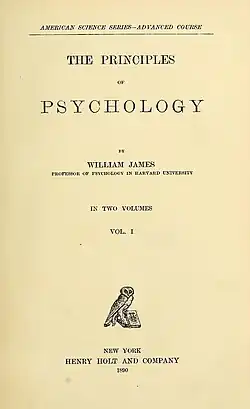 Image illustrative de l’article The Principles of Psychology