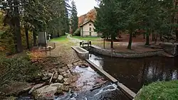 La prise et la maison du gardien