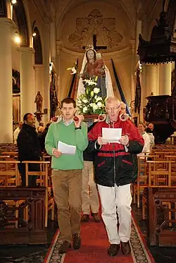 Le départ de l'église(2016).