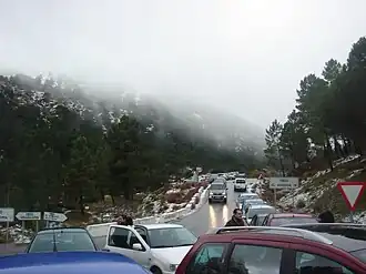 Col du Boyar (es), annonce de neige fin novembre 2008