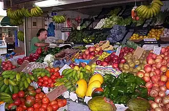 Fruits dans le marché.