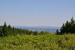 Panorama boisé du puy de la Garde, à Ambazac.
