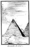 Pyramides de Gizeh.
