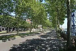 Photographie en couleur d'une rue.