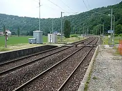 Vue direction Mouchard/Lons le Saulnier.