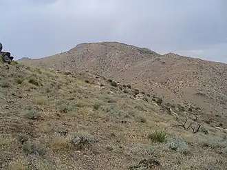 Vue de Quail Mountain.