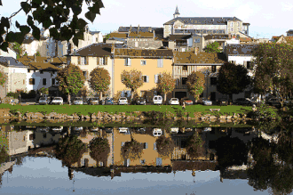 photographie du quartier des ponts à Limoges