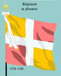 régiment de Neustrie de 1776 à 1791