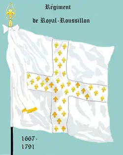 drapeau colonel de 1655 à 1791