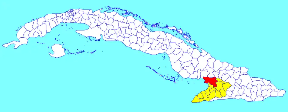 Municipalité de Río Cauto dans la province de Granma