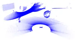 Acquisition laser en trois dimensions dans un environnement extérieur.