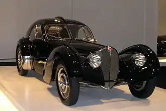 Bugatti Type 57 SC Atlantic (1938).
