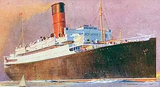 illustration de RMS Lancastria