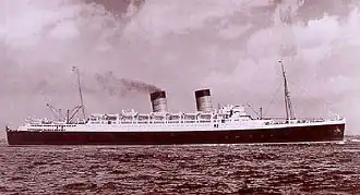 illustration de RMS Mauretania (1938)