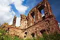 Détail des ruines.