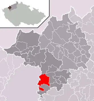 Localisation de Radonice