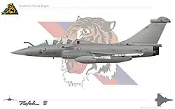 Rafale B escadron 5/330 Côte d'Argent