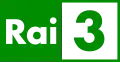 Ancien logo de Rai 3 de mai 2010 au 12 septembre 2016