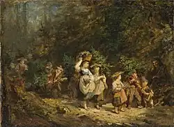 La Veille de la fête ou Les Deux Âges, ca. 1873