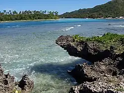 Plage sur Rarotonga