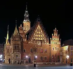 Wrocław , capitale européenne de la culture 2016 pour la Pologne.