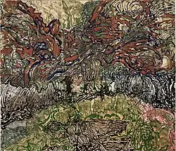 Paysage de Laduz - Raymond Humbert