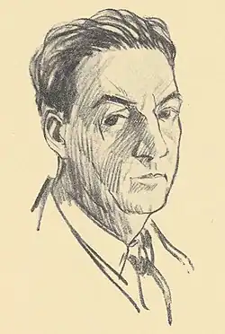 "Autoportrait", revue La Gerbe, 19 mars 1927.