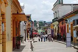 La rue Real de Guadalupe.