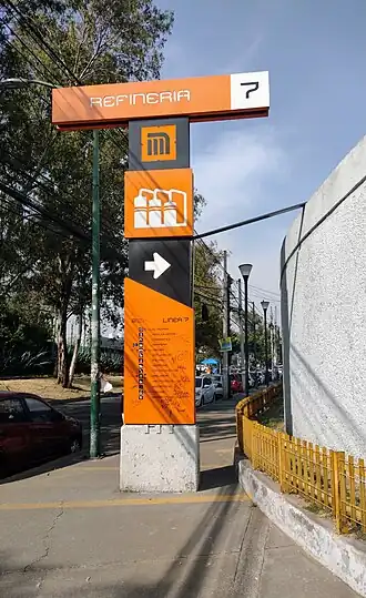 Accès à la station.