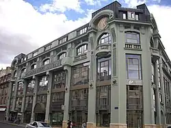 Le Comptoir de l’Industrie qui fut un temps les Magasins réunis de Reims, situé au 6-12 rue Cérès.