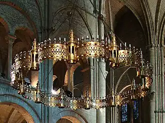 La « couronne de lumière ».