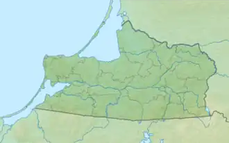 Voir sur la carte topographique de l'oblast de Kaliningrad