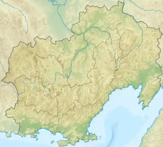 Voir sur la carte topographique de l'oblast de Magadan
