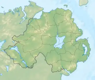 (Voir situation sur carte : Irlande du Nord)