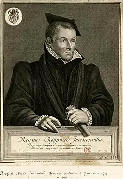 René Choppin, d'après François Clouet