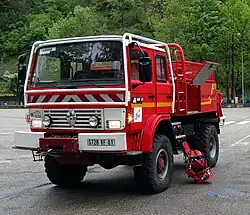 Renault Midliner préparé pour les sapeurs-pompier.