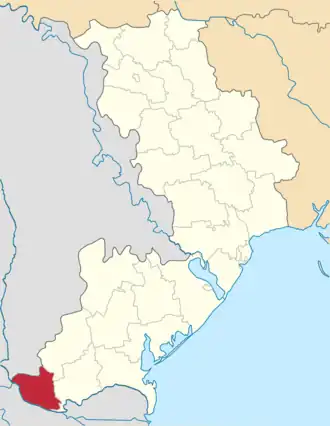 Localisation de Raïon de Réni