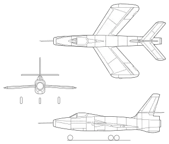 vue en plan de l’avion