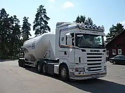 Citerne à pulvérulents (Norvège).